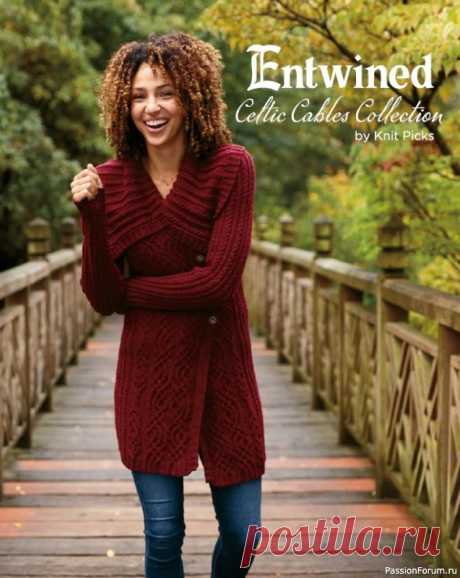 книга Entwined: Celtic Cables Collection 2020 | Вязание для женщин спицами. Схемы вязания спицами
