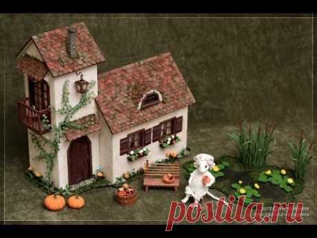 Как сделать декоративный домик (How to make decorative house)
