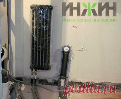 Монтаж радиатора Arbonia в системе отопления дома в Пущино, фото 327