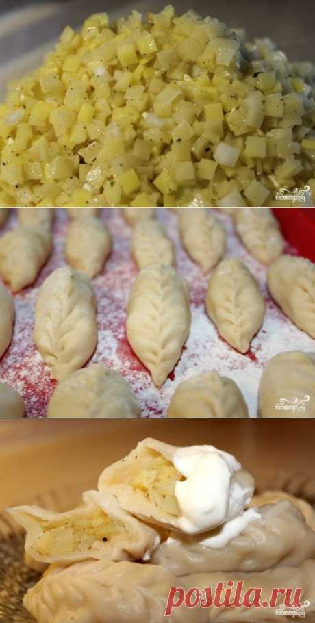 Вареники с сырой картошкой – очень вкусно и очень экономно