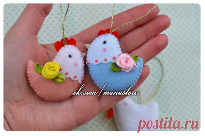 ЗаМанушки: Изделия из фетра. HandMade. Рукоделие
