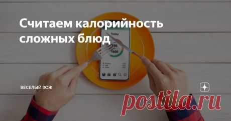 Считаем калорийность сложных блюд Статья автора «Веселый ЗОЖ» в Дзене ✍: В предыдущей статье я рассказывал о том, с какими трудностями можно столкнуться при подсчете калорий и как их решить.