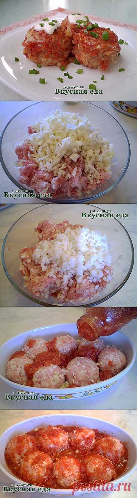 Голубцы ленивые в духовке - рецепт приготовления ленивых голубцов с фаршем - Вкусная еда