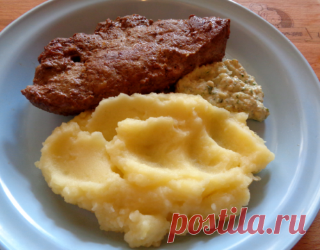 Жареная говяжья печень / Простые рецепты