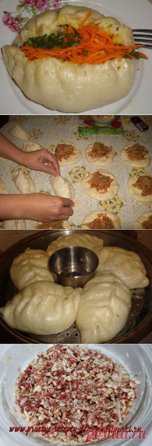 Пирожки на пару по-корейски "Пигоди" | Четыре вкуса