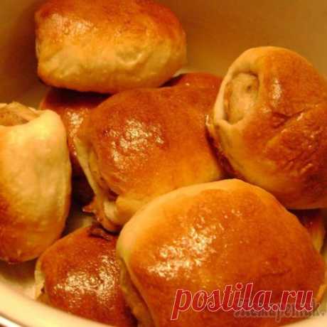 Школьная котлета в тесте, запеченная в русской печи