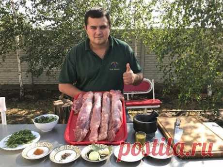 Шашлык Свиная ВЫРЕЗКА БЕЗ МАРИНАДА с УКСУСОМ