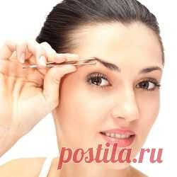 Полчаса для себя. Как правильно и красиво выщипать брови | Домохозяйки