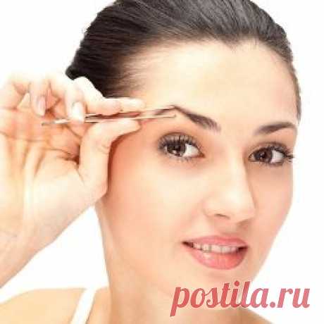 Полчаса для себя. Как правильно и красиво выщипать брови | Домохозяйки
