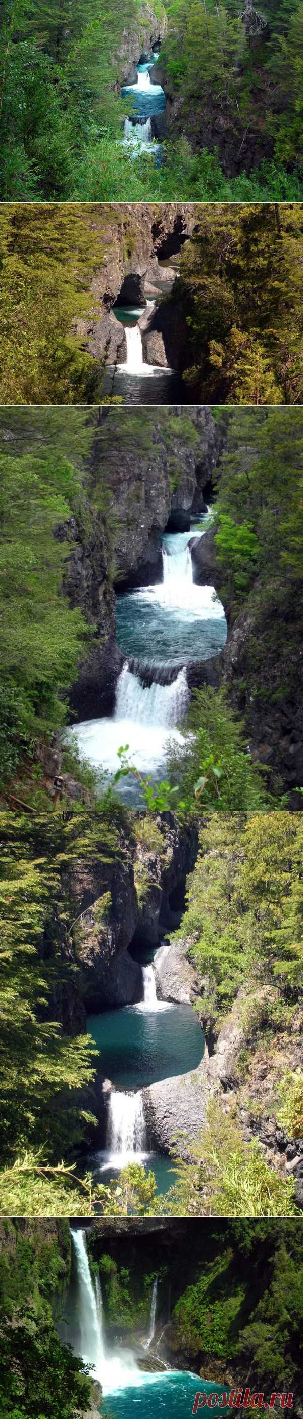 Семь чаш водопада Радаль-Сьете-Тазас / Туристический спутник