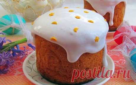 Нежный масляный кулич: вкусный рецепт к пасхальному застолью