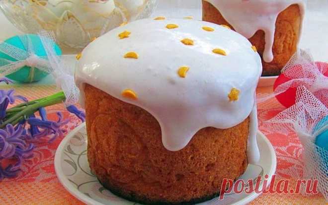 Нежный масляный кулич: вкусный рецепт к пасхальному застолью