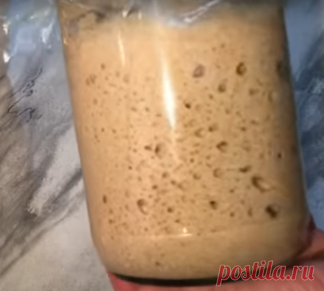 Вечную Закваску без дрожжей для выпечки Хлеба делаю всегда по этому рецепту, раскрываю все секреты | Вязание и Рукоделие | Яндекс Дзен