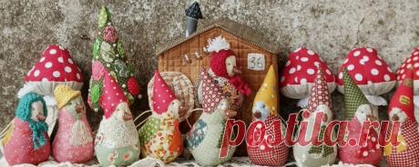 Лоскутная карусель Екатерины Семёновой Когда шью, я бесконечно счастлива