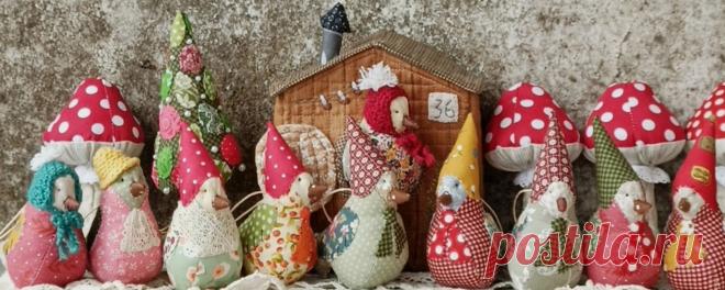 Лоскутная карусель Екатерины Семёновой Когда шью, я бесконечно счастлива