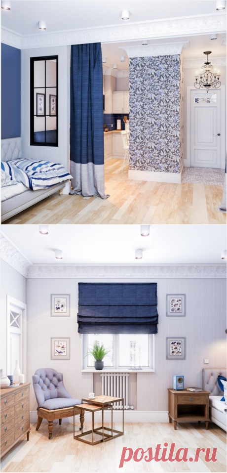 Скандинавская однушка 24 кв.м. - Дизайн интерьеров | Идеи вашего дома | Lodgers