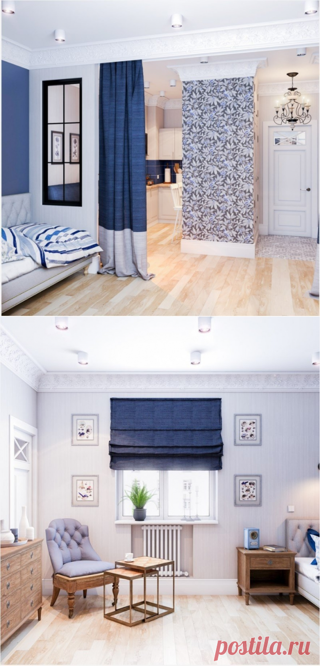 Скандинавская однушка 24 кв.м. - Дизайн интерьеров | Идеи вашего дома | Lodgers