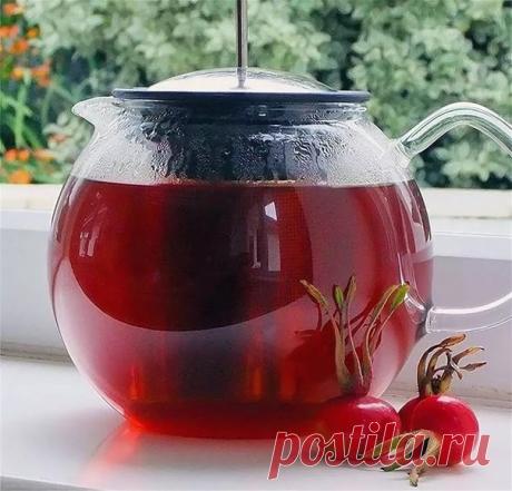 чай с шиповником