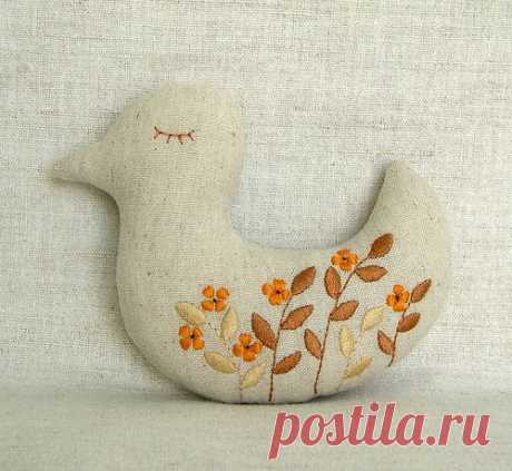 &gt;Идеи вышивки на игрушках своими руками