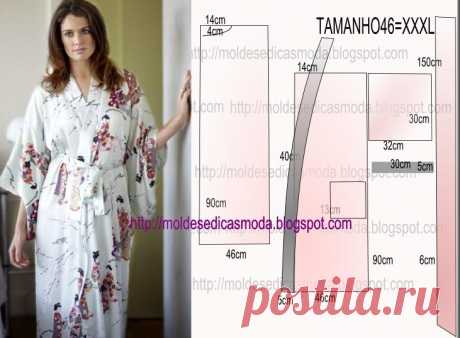 MOLDE DE ROBE | Cortes e Costura