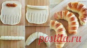 Сдобные Рогалики | Простые и вкусные рецепты