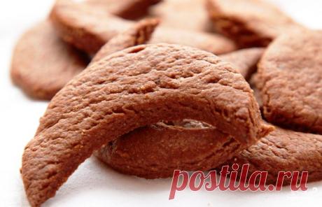 Шоколадное песочное печенье - пошаговый кулинарный рецепт на Повар.ру