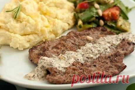 (89) Отбивные из телятины со сливочным соусом... - Рецепты &quot;Вкуснятинки&quot;