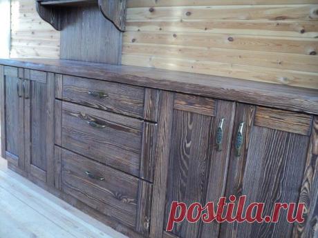 Как благородно состарить створки шкафа