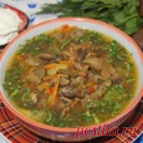 Грибной суп-гуляш - кулинарный рецепт