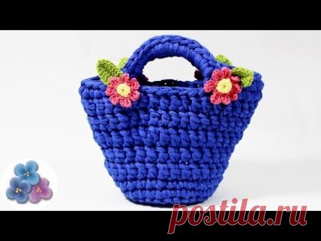 Como hacer Bolsos de Trapillo paso a paso Crochet XXL Ganchillo Totora DIY Trapillo Pintura Facil