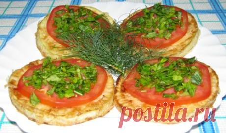 Жареные кабачки с чесноком
