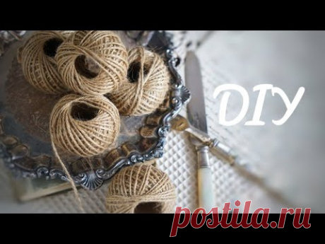 4 ИДЕИ из ДЖУТА для КУХНИ/DIY JUTE CRAFT/Я БОЛЬШЕ НЕ ВЫБРАСЫВАЮ ЭТИ КОРОБКИ/4 jute and box projects - YouTube