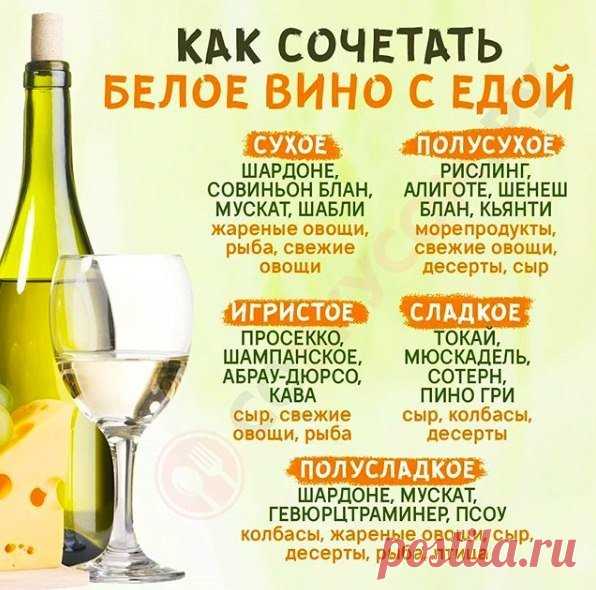 Кулинарное искусство: Учимся сочетать белое вино с едой.
