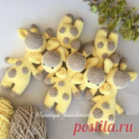 Жираф Мара амигуруми крючком | AmiguRoom