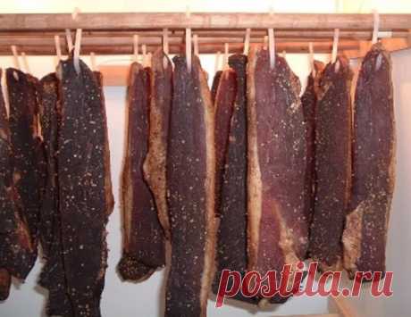 ВЯЛЕНОЕ МЯСО В ДОМАШНИХ УСЛОВИЯХ
