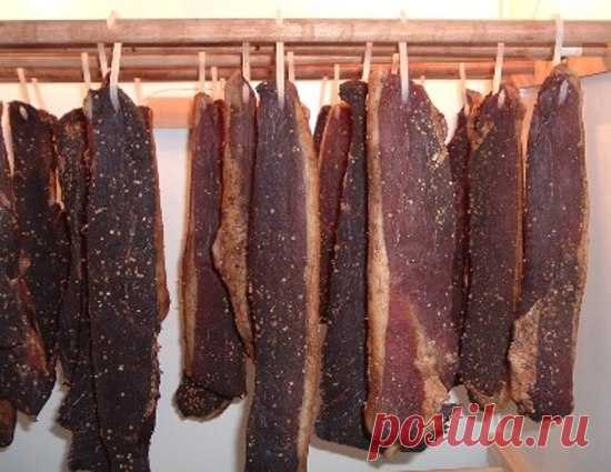 ВЯЛЕНОЕ МЯСО В ДОМАШНИХ УСЛОВИЯХ