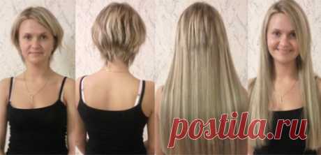 Советы по уходу за волосами после наращивания | Hair tutorials video