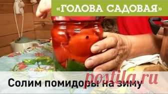 Голова садовая - Солим помидоры на зиму