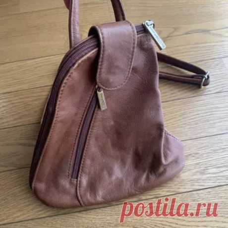 VALENTINO di paolo leather backpack shoulder bag 3ways | eBay