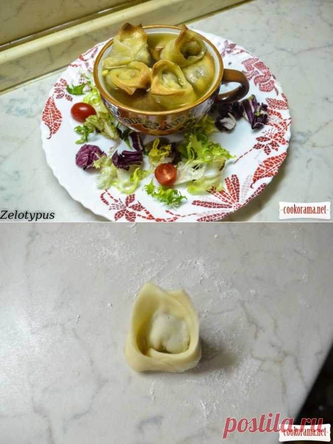 Кундюмы, с грибами, гречкой, яйцом, в грибном бульоне / Вареники, пельмени, галушки / Кукорама — вкусные рецепты!
