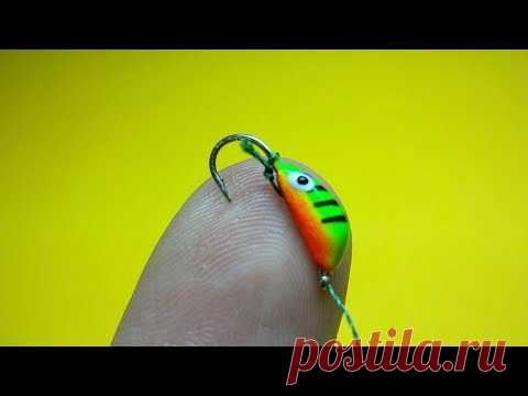 Как быстро привязать мормышку | Зимняя рыбалка | Fishing Knots - YouTube