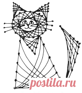 Изонить схемы с цифрами для начинающих животные (рисунки)