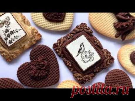 How to decorate cookies without icing.