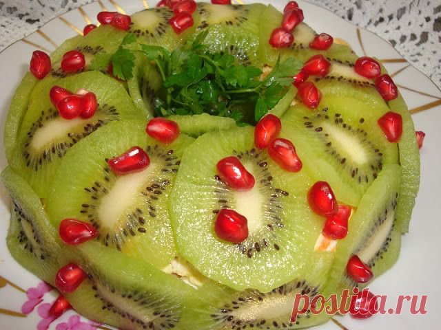 Моя изюминка на кухне: Салат "Малахитовый брастлет"