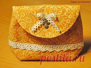 Шьем косметичку по мотивам Тильда - Ярмарка Мастеров - ручная работа, handmade