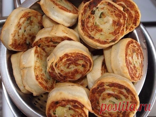 Алупатры (картофельные рулетики)