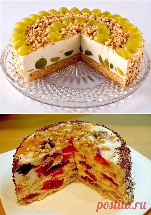 5 вкуснейших тортов без выпечки