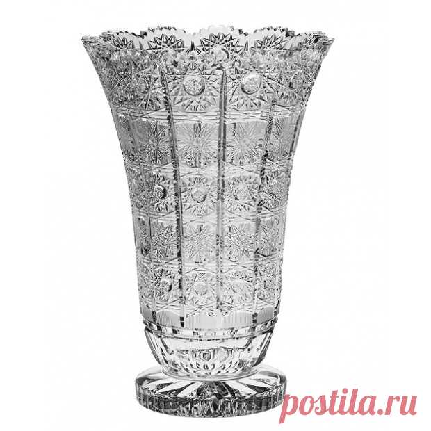 Хрустальная Ваза "Victoria 500PK" (Виктория 500ПК) 30.5 см. Crystal Bohemia купить в Москве