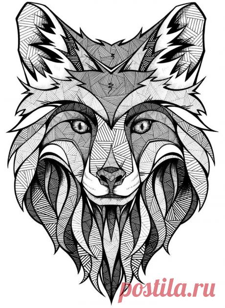 Зентангл (zentangle) - арт~картинки для творчества.