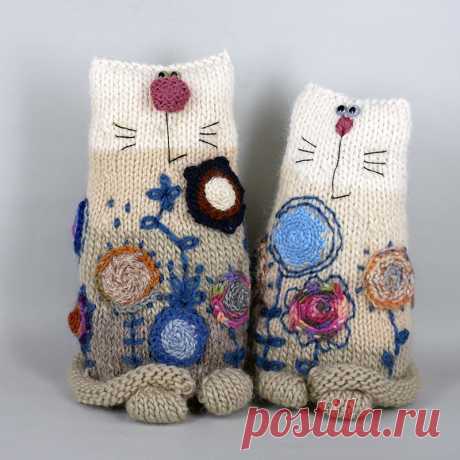 Кошки-матрешки расписные арт.2693 на заказ от Jemper.ru